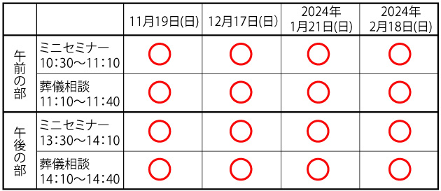 セミナー｜【公式】名古屋の葬儀なら一柳葬具總本店